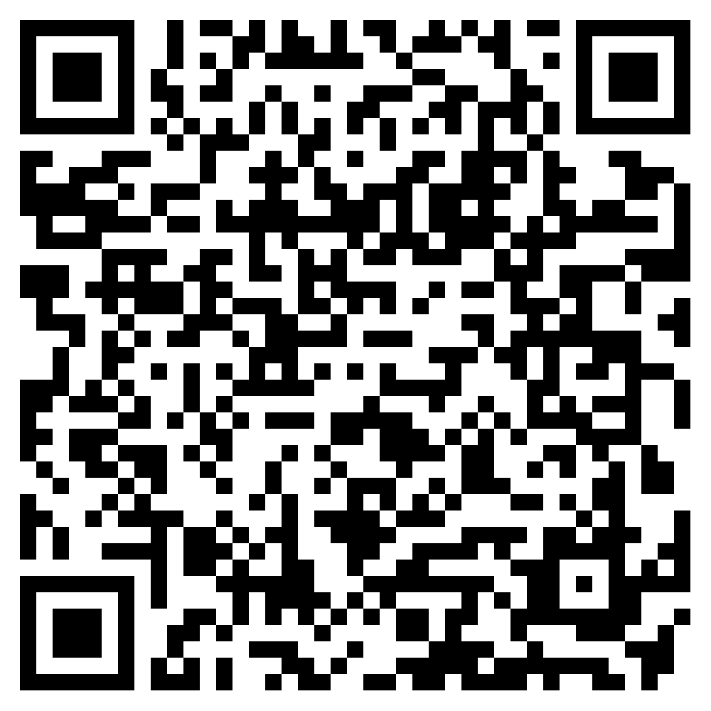 QR code for Bitcoin donations